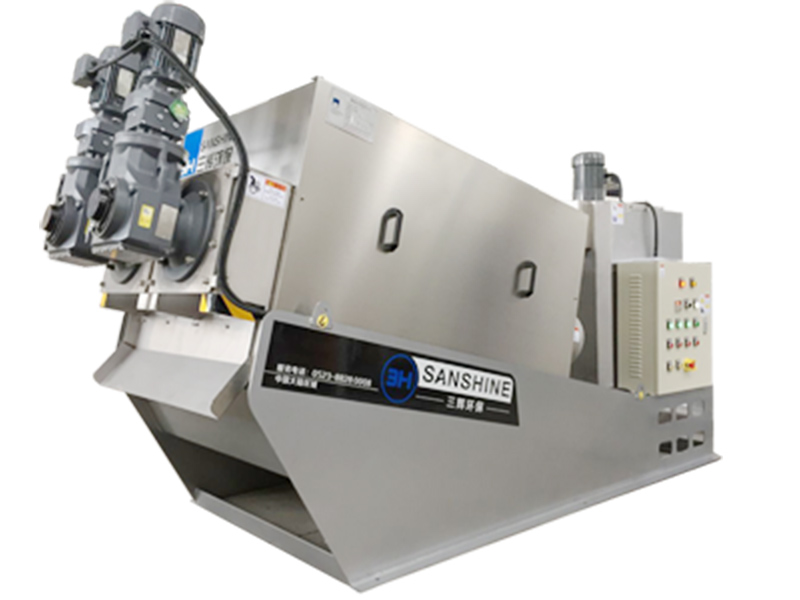 疊螺機(jī)螺旋軸運(yùn)轉(zhuǎn)速度低現(xiàn)場(chǎng)根基沒有振動(dòng)和噪音