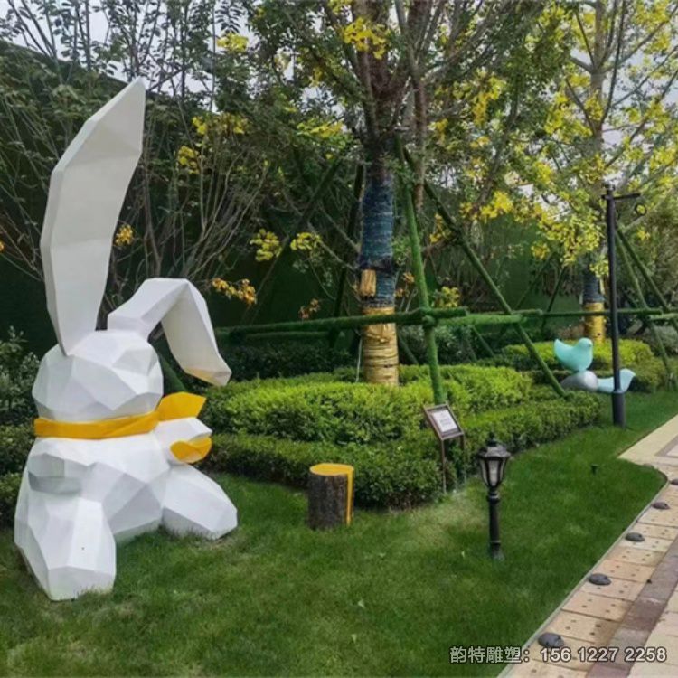 兔子雕塑0009