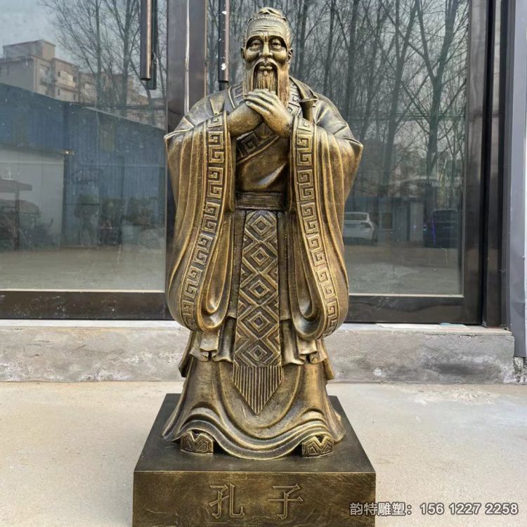 玻璃鋼孔子雕塑 孔子雕塑帶來(lái)的意義有哪些